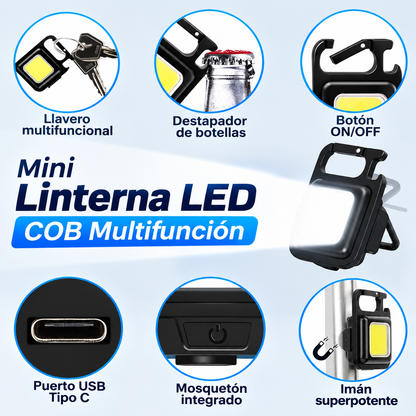 Linterna LED MINI COB