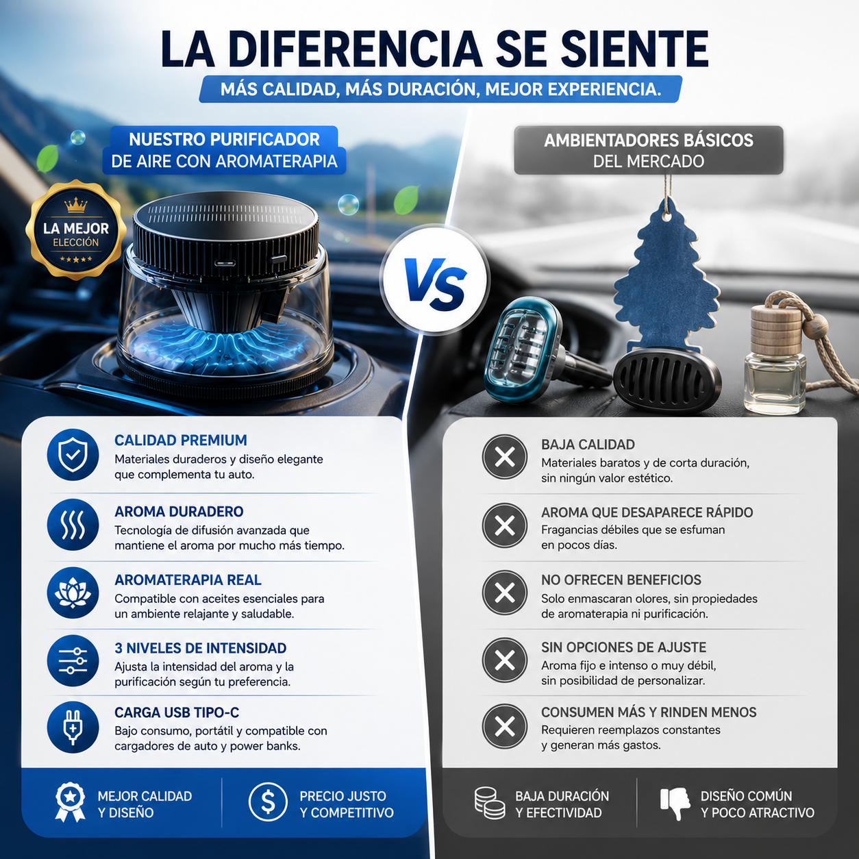 Perfume de aromaterapia para coche en forma de volcan