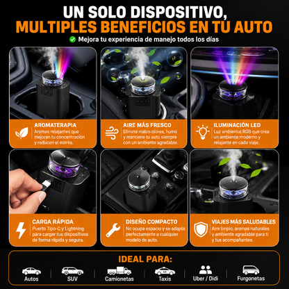 CARGADOR DE COCHE STARLIGHT 5 EN 1