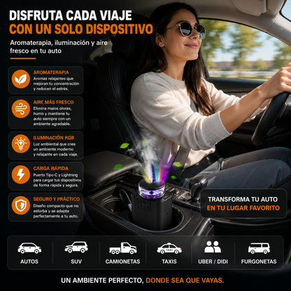 CARGADOR DE COCHE STARLIGHT 5 EN 1