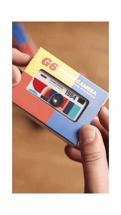 Mini Cámara Llavero G6 con 720HD Compatible con Tarjeta de Memoria