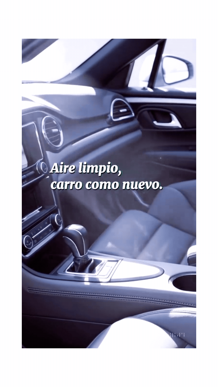 Purificador de aire con difusor de aromaterapia USB