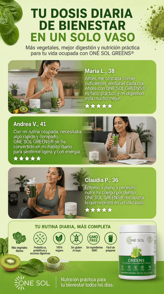 GREENS - Suplemento Dietético en Polvo