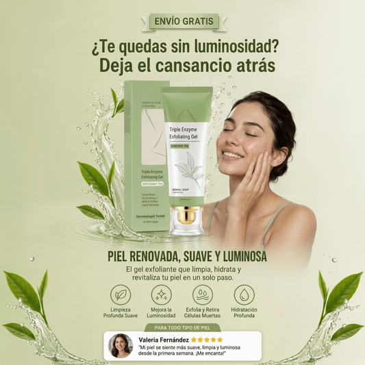 Gel Exfoliante Nutritivo para Renovar la Piel del Rostro