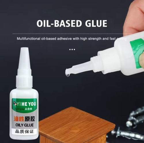 Súper pegamento a base de aceite